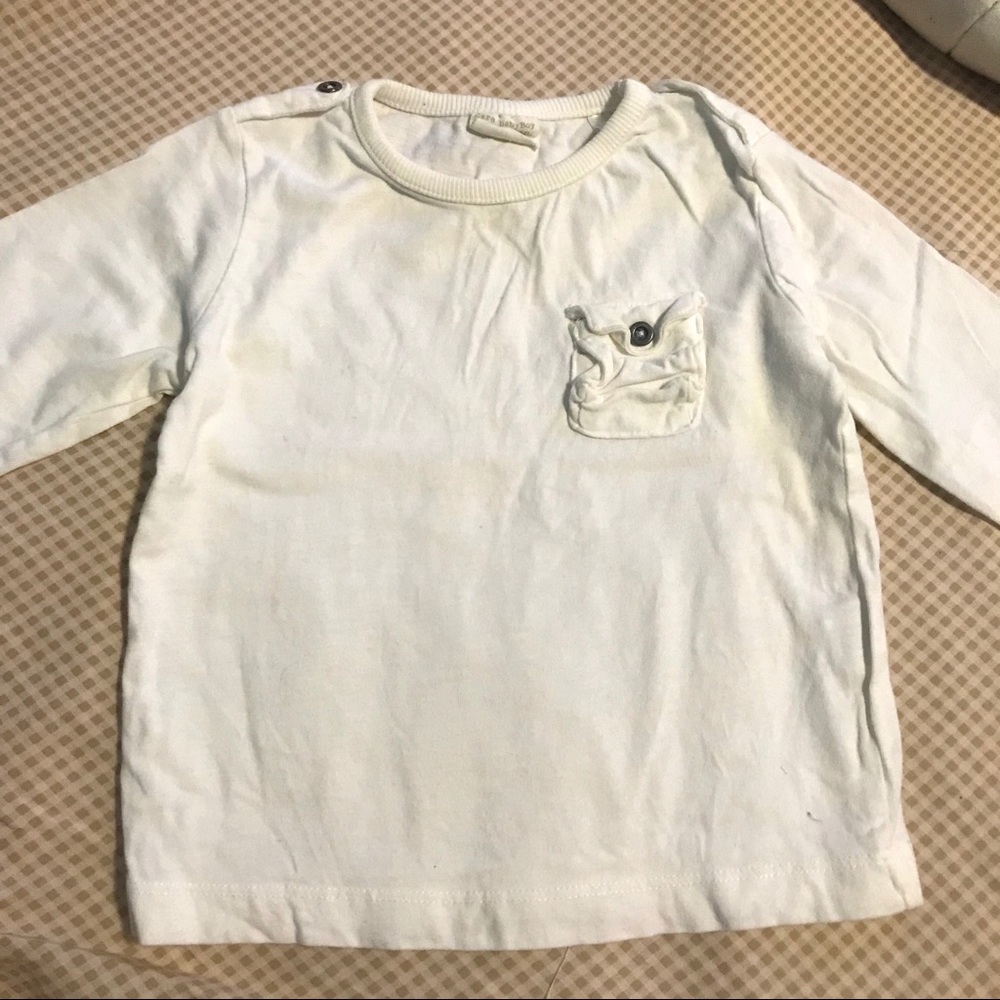 Zara baby boy top.